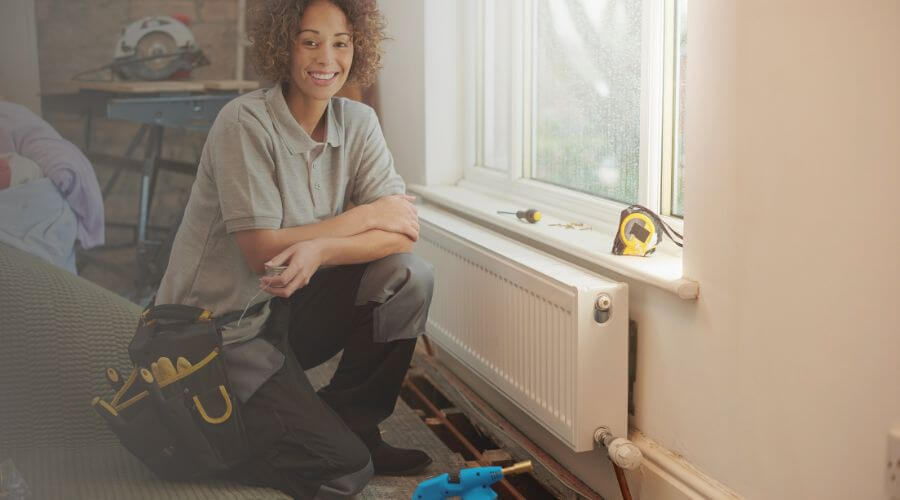 Local tankless water heater installation in Stratton, ME